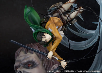 L'attaque des Titans Levi vs Titan bestial statuette PVC 1/7 28cm Proof