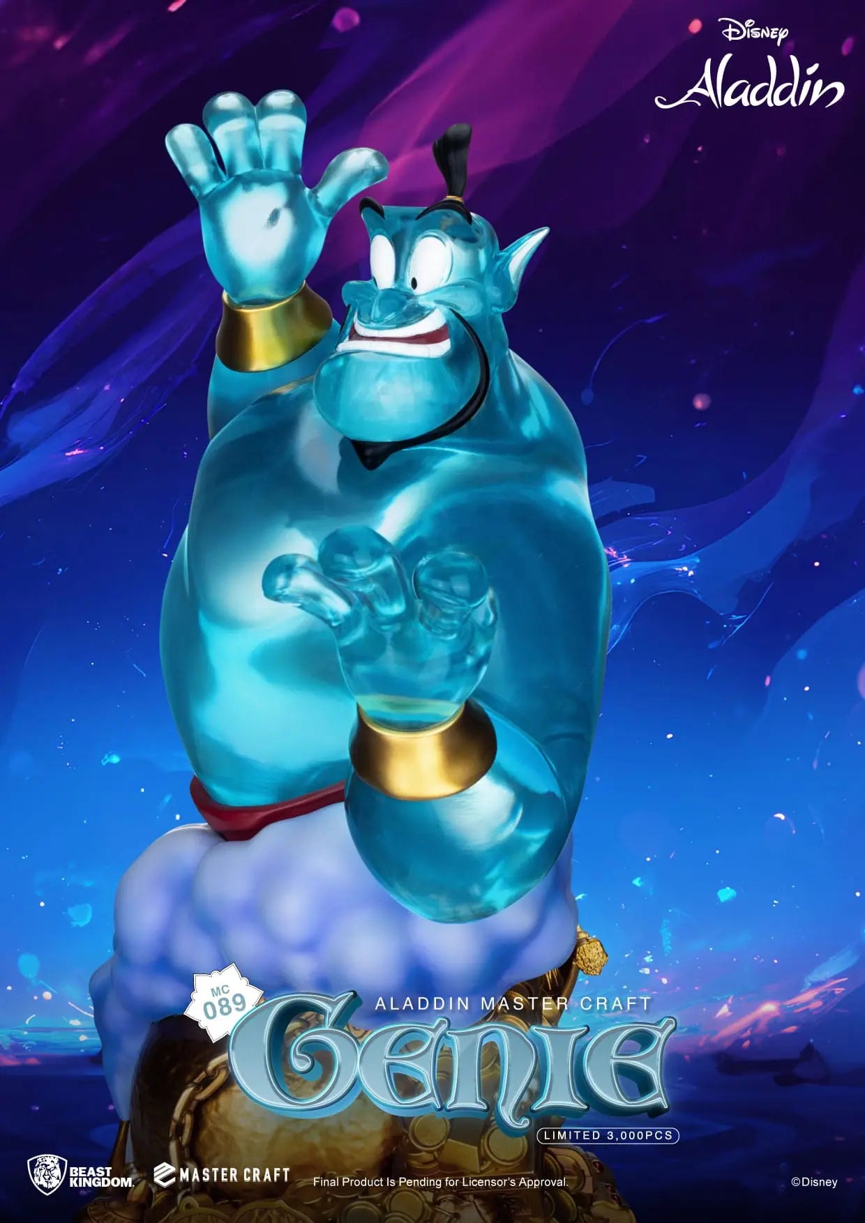 Le Génie d'Aladdin Disney statuette Master Craft 42 cm Beast Kingdom Toys