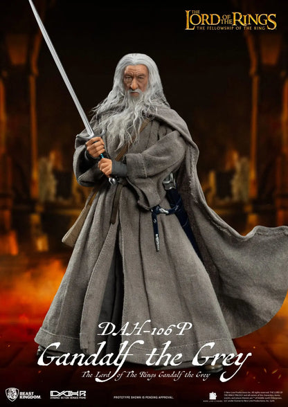 Le Seigneur des Anneaux Gandalf le Gris  figurine Dynamic Action Heroes 21cm Beast Kingdom Toys