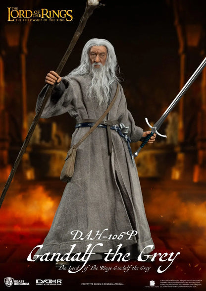 Le Seigneur des Anneaux Gandalf le Gris  figurine Dynamic Action Heroes 21cm Beast Kingdom Toys
