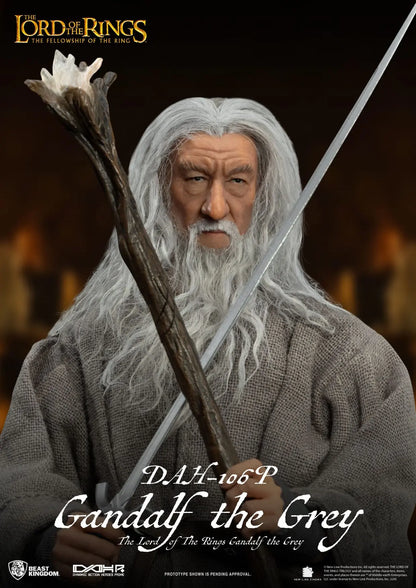Le Seigneur des Anneaux Gandalf le Gris  figurine Dynamic Action Heroes 21cm Beast Kingdom Toys