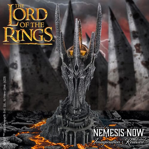 Le Seigneur des Anneaux Sauron Bougeoir 33cm - Rue Du Retro