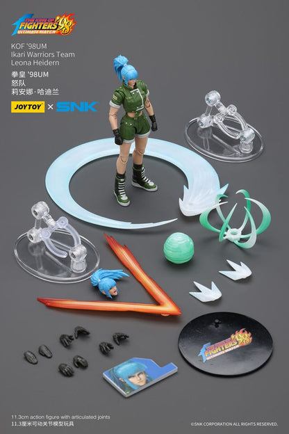 Leona Heidern King Of Fighters '98 figurine Hero Team  11 cm - Rue Du Retro