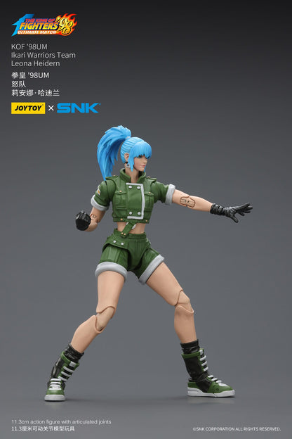Leona Heidern King Of Fighters '98 figurine Hero Team  11 cm - Rue Du Retro