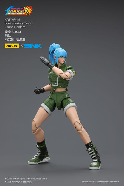 Leona Heidern King Of Fighters '98 figurine Hero Team  11 cm - Rue Du Retro
