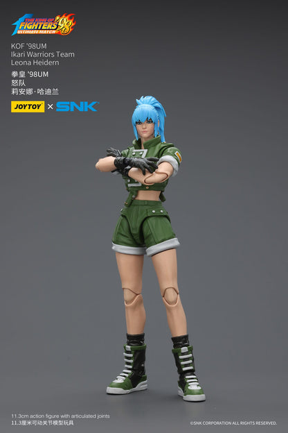 Leona Heidern King Of Fighters '98 figurine Hero Team  11 cm - Rue Du Retro
