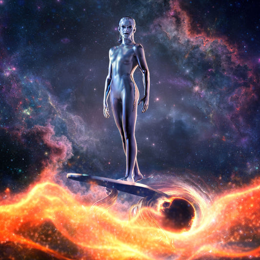 Les 4 Fantastiques Silver Surfer statuette 1/10 Art Scale 27 cm Iron Studios