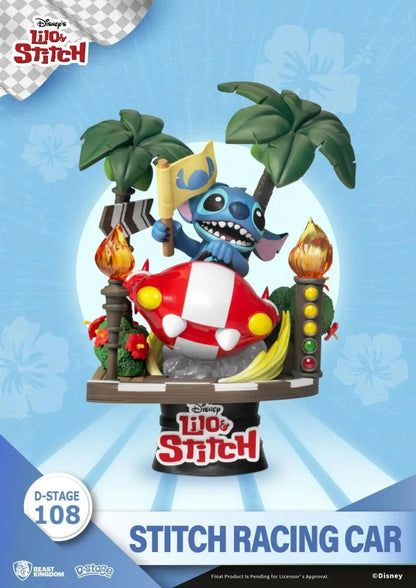 Lilo & Stitch voiture de course Disney - Rue Du Retro