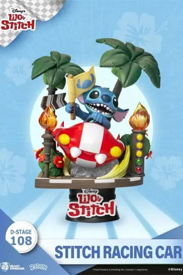 Lilo & Stitch voiture de course Disney - Rue Du Retro