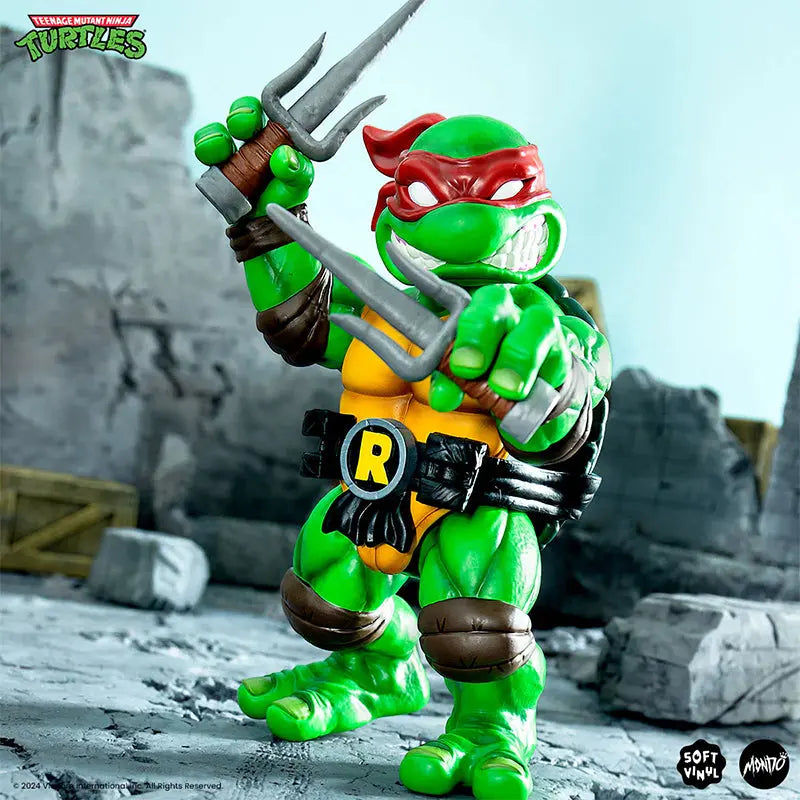 Tortues Ninja Raphael Tmnt Teenage Mutant Ninja Turtles Mondo Soft Vinyl Figure 25cm Mondo