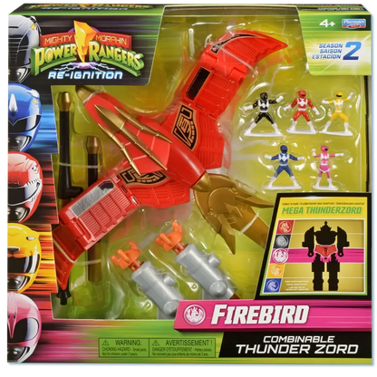 Power Rangers Thunderzord figurine Firebird Playmates