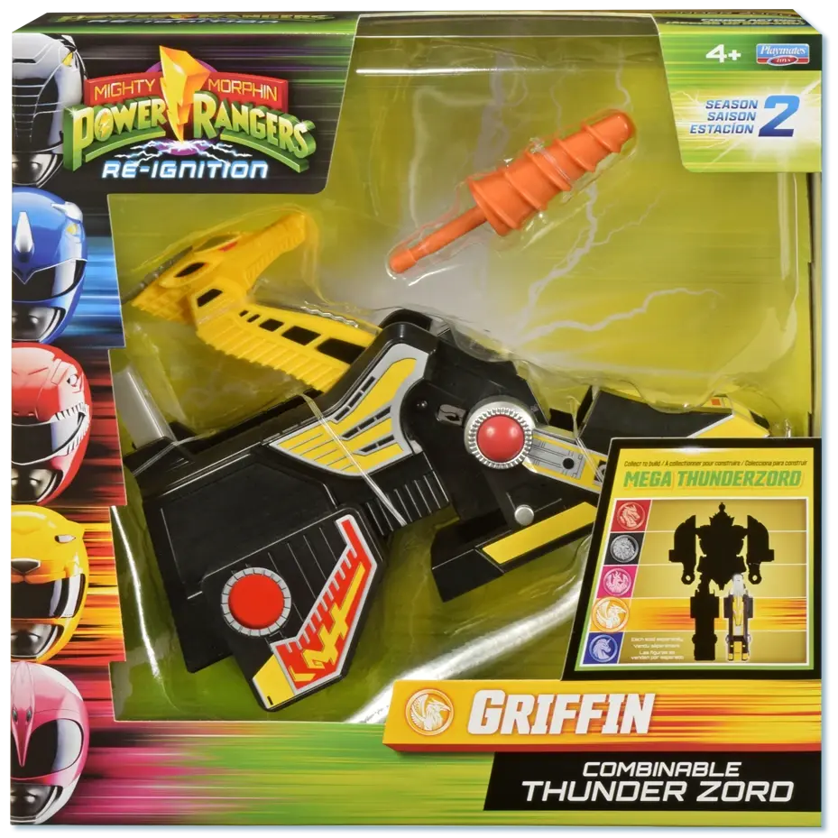 Power Rangers Thunderzord figurine Griffin Playmates