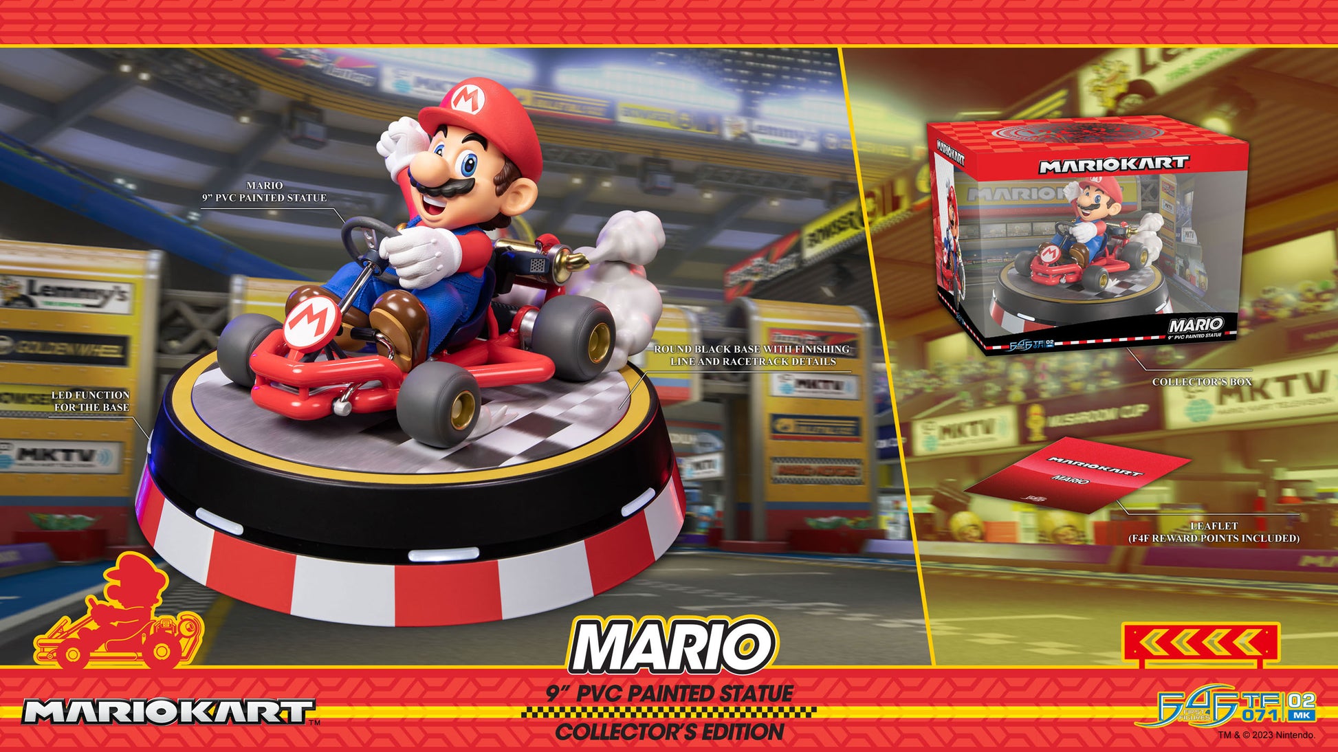 Mario Kart Collector's Edition Figurine statuette 22 cm - Rue Du Retro