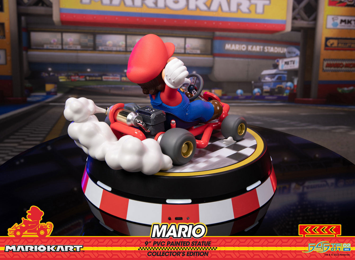 Mario Kart Collector's Edition Figurine statuette 22 cm - Rue Du Retro