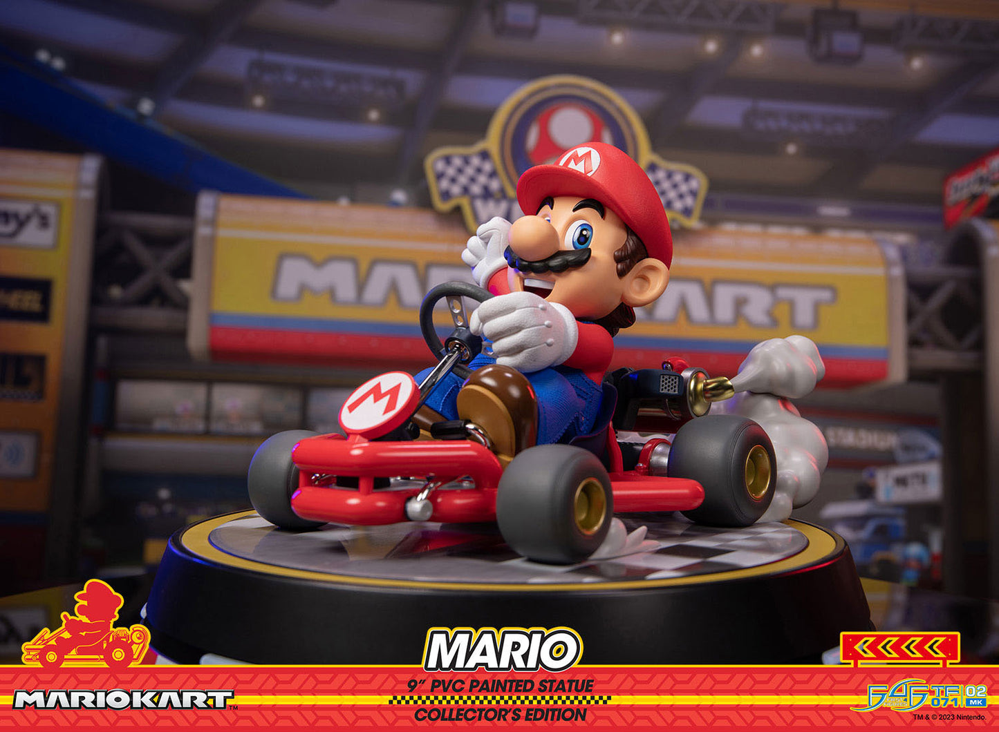 Mario Kart Collector's Edition Figurine statuette 22 cm - Rue Du Retro