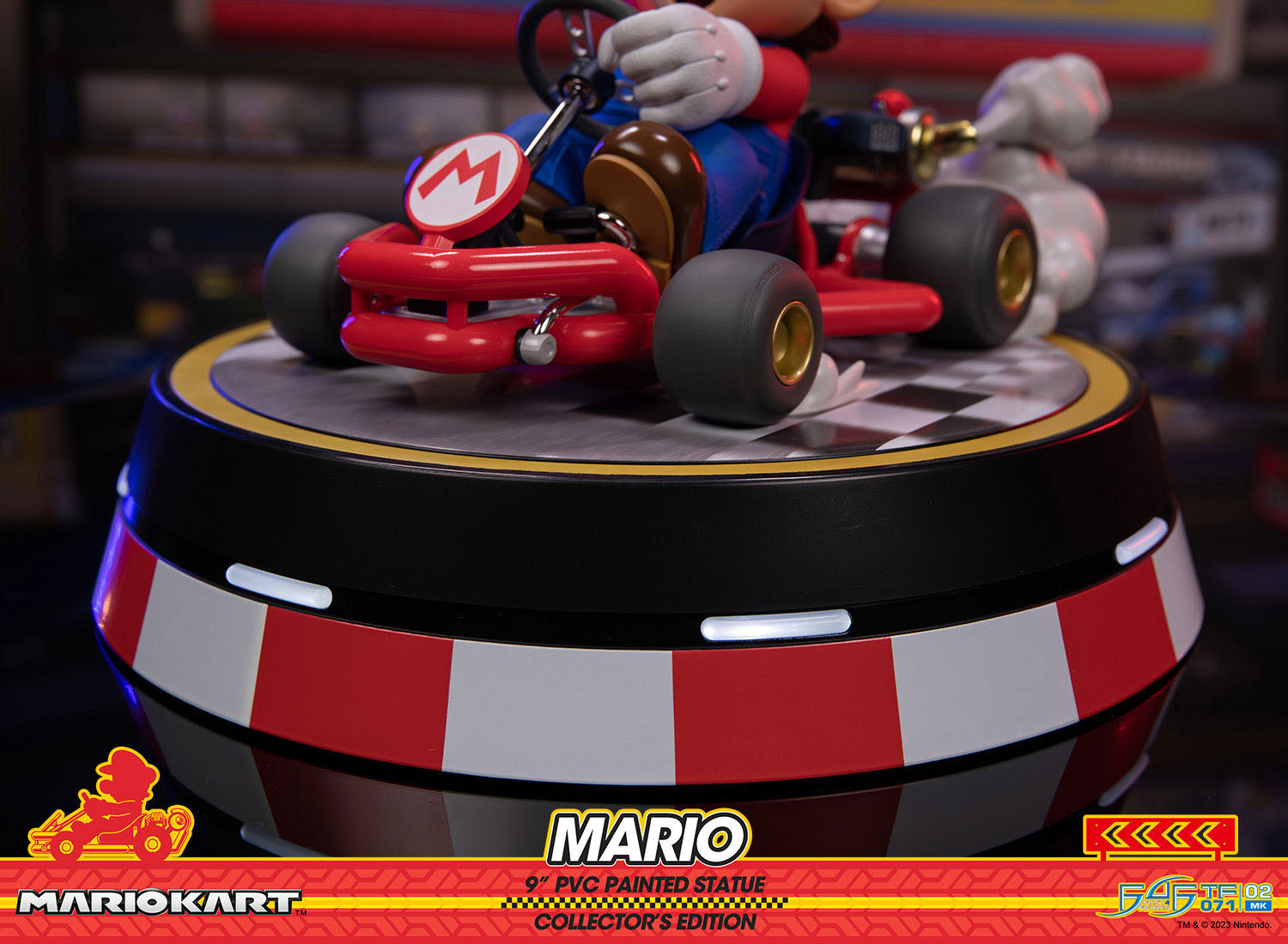 Mario Kart Collector's Edition Figurine statuette 22 cm - Rue Du Retro