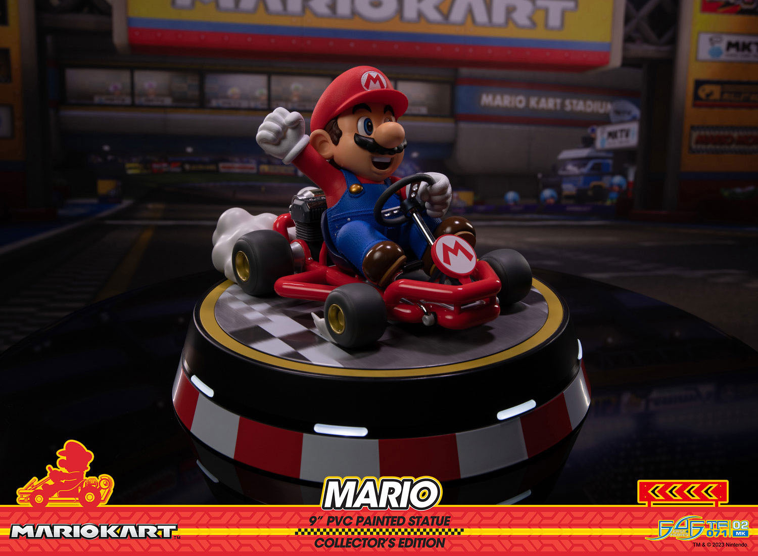 Mario Kart Collector's Edition Figurine statuette 22 cm - Rue Du Retro