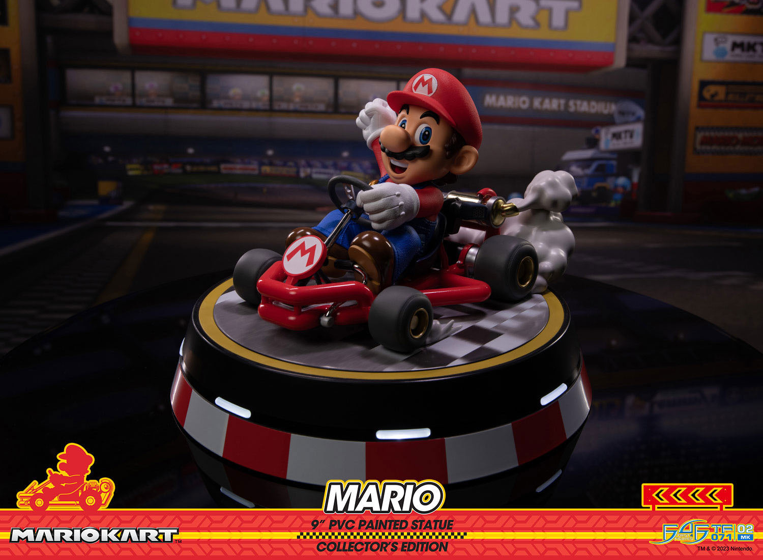 Mario Kart Collector's Edition Figurine statuette 22 cm - Rue Du Retro