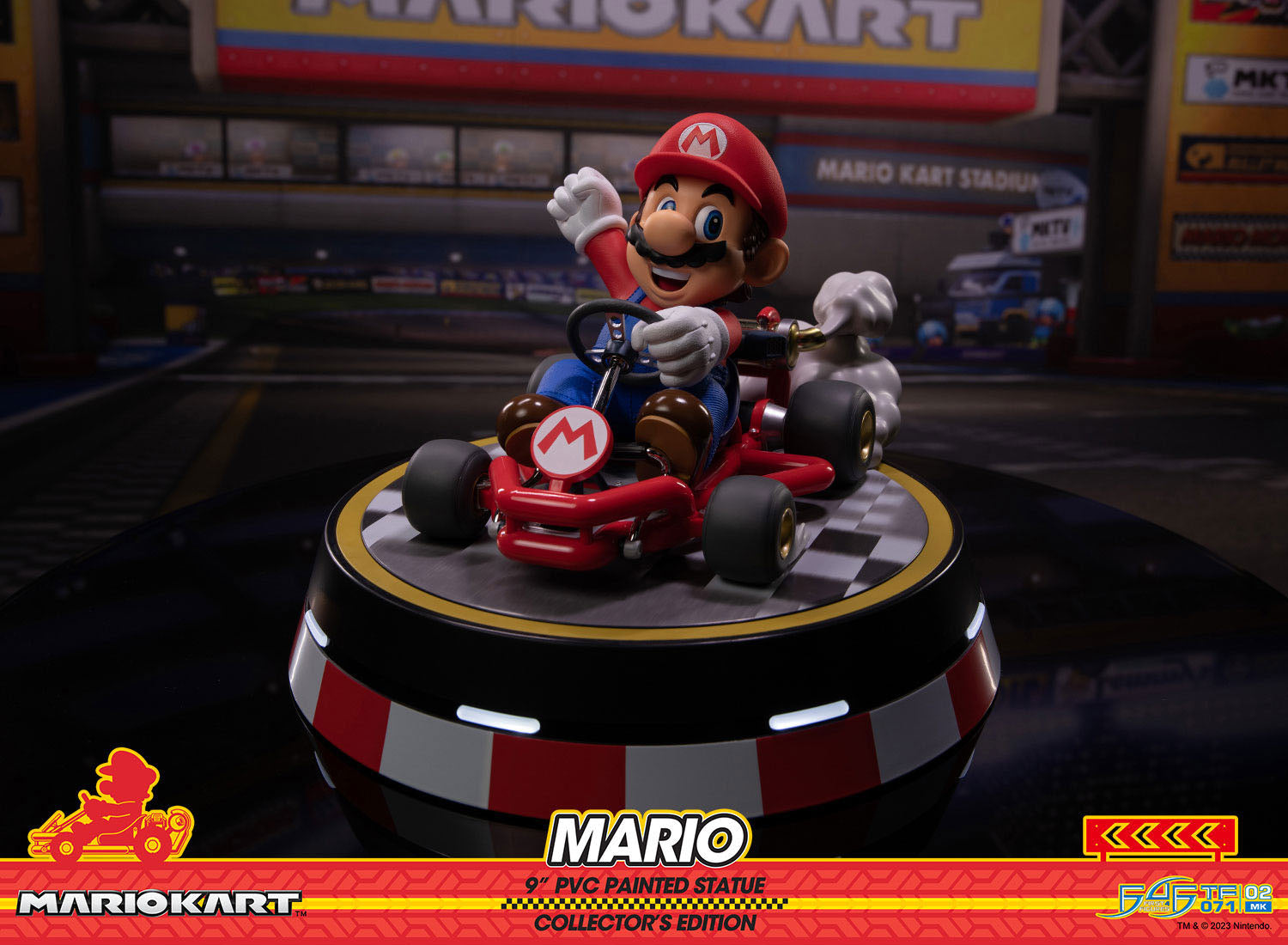 Mario Kart Collector's Edition Figurine statuette 22 cm - Rue Du Retro