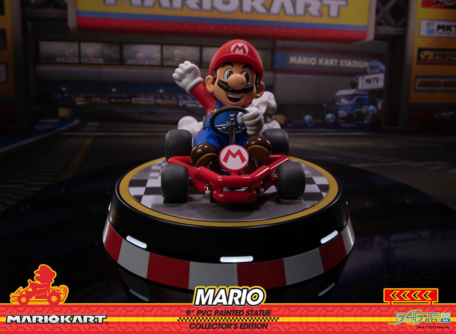 Mario Kart Collector's Edition Figurine statuette 22 cm - Rue Du Retro