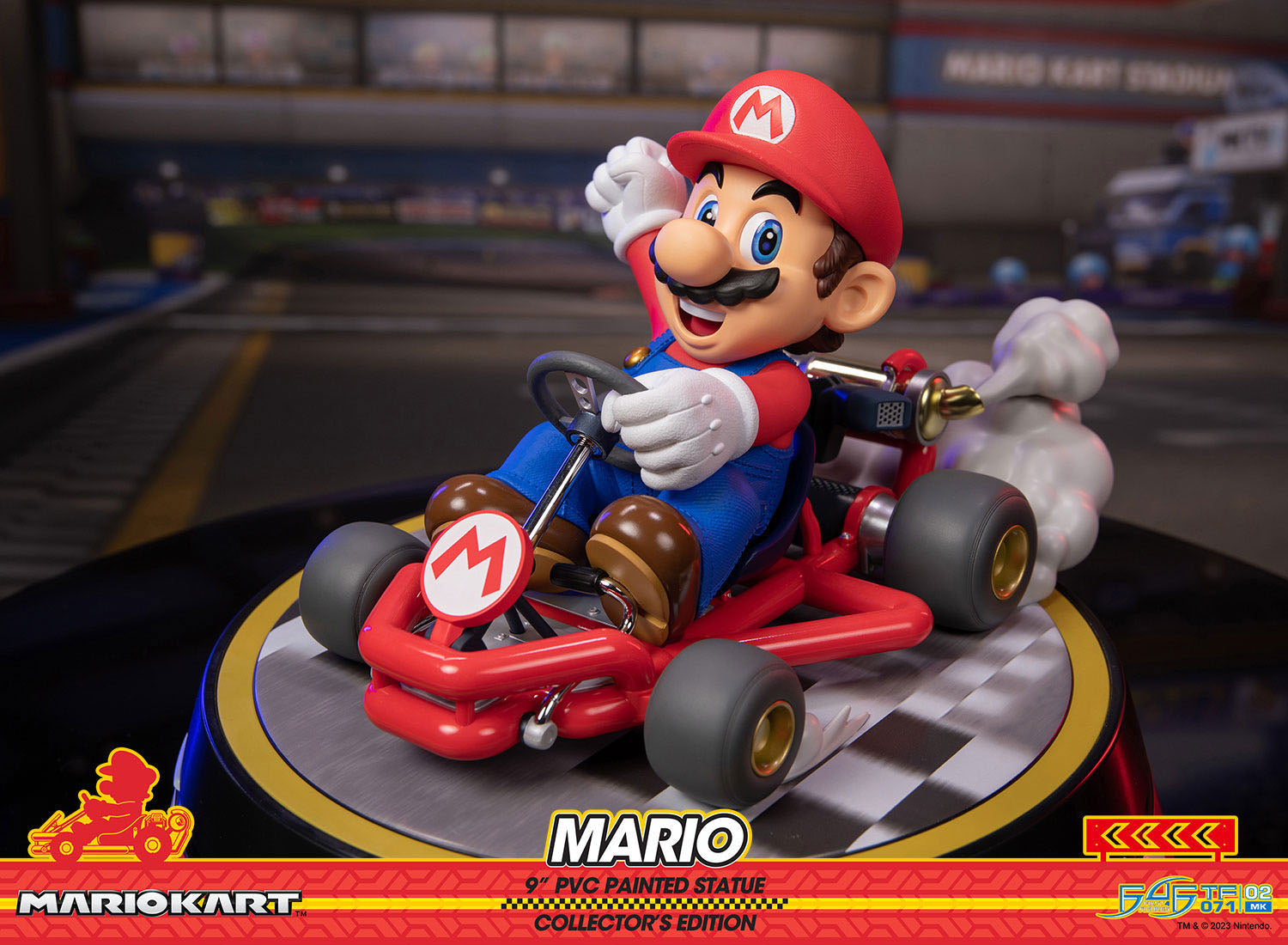 Mario Kart Collector's Edition Figurine statuette 22 cm - Rue Du Retro