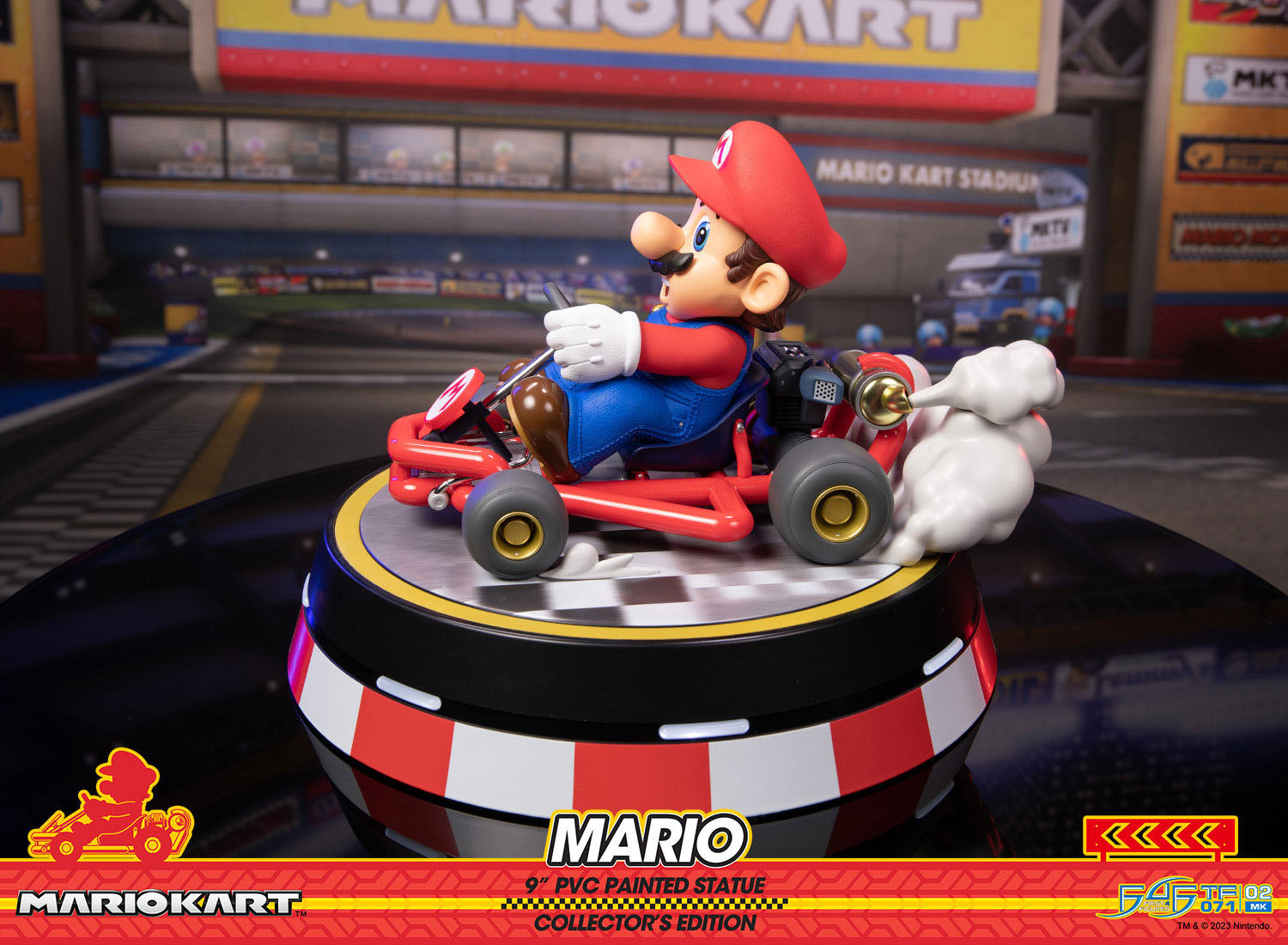 Mario Kart Collector's Edition Figurine statuette 22 cm - Rue Du Retro