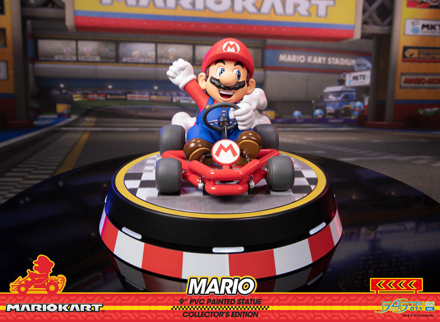 Mario Kart Collector's Edition Figurine statuette 22 cm - Rue Du Retro