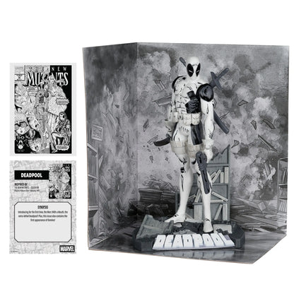 Deadpool Marvel Collection statuette PVC 1/10 The New Mutants #98) (Line Art) (Gold Label) 17 cm McFarlane Toys