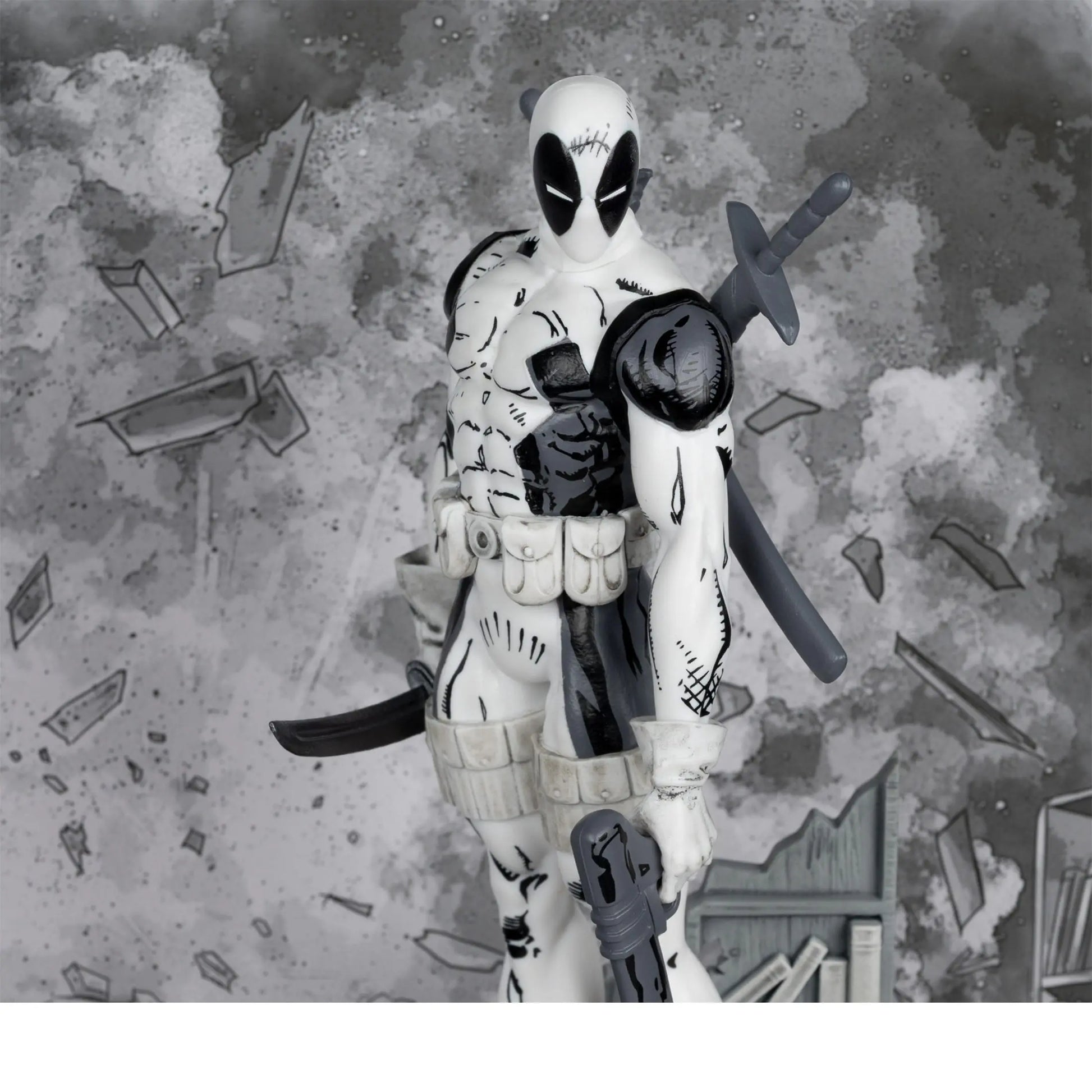 Deadpool Marvel Collection statuette PVC 1/10 The New Mutants #98) (Line Art) (Gold Label) 17 cm McFarlane Toys