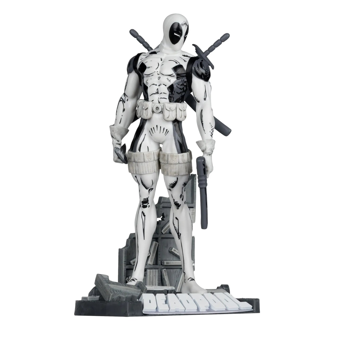 Deadpool Marvel Collection statuette PVC 1/10 The New Mutants #98) (Line Art) (Gold Label) 17 cm McFarlane Toys