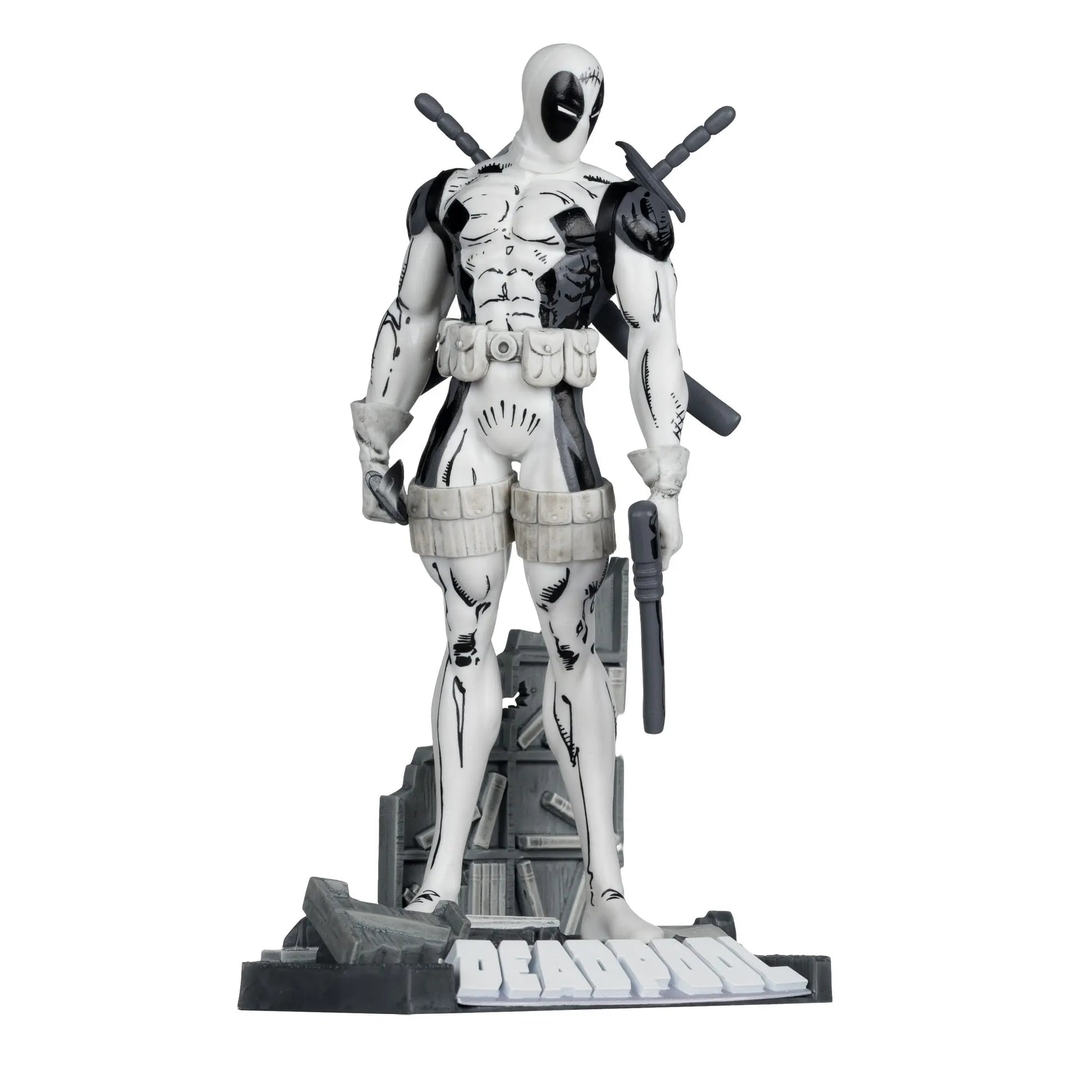 Deadpool Marvel Collection statuette PVC 1/10 The New Mutants #98) (Line Art) (Gold Label) 17 cm McFarlane Toys