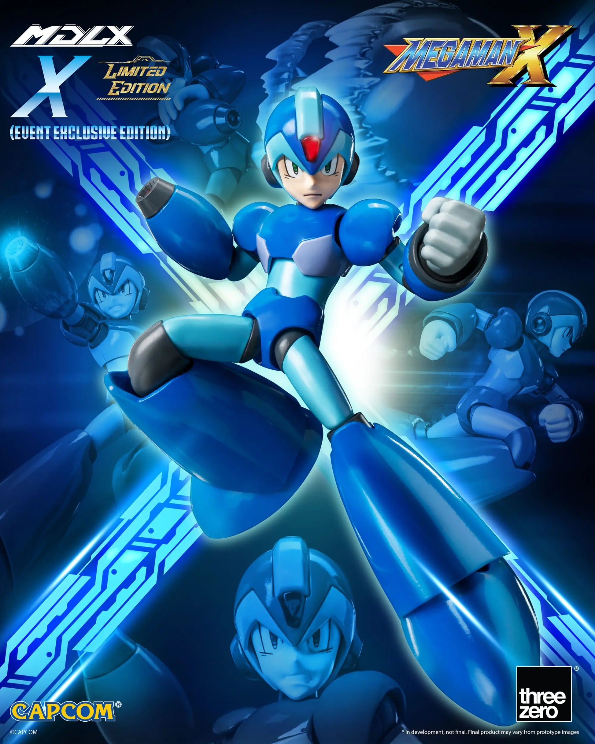 Mega Man figurine MDLX Rockman X / Mega Man X 12 cm  Exclusif - Rue Du Retro