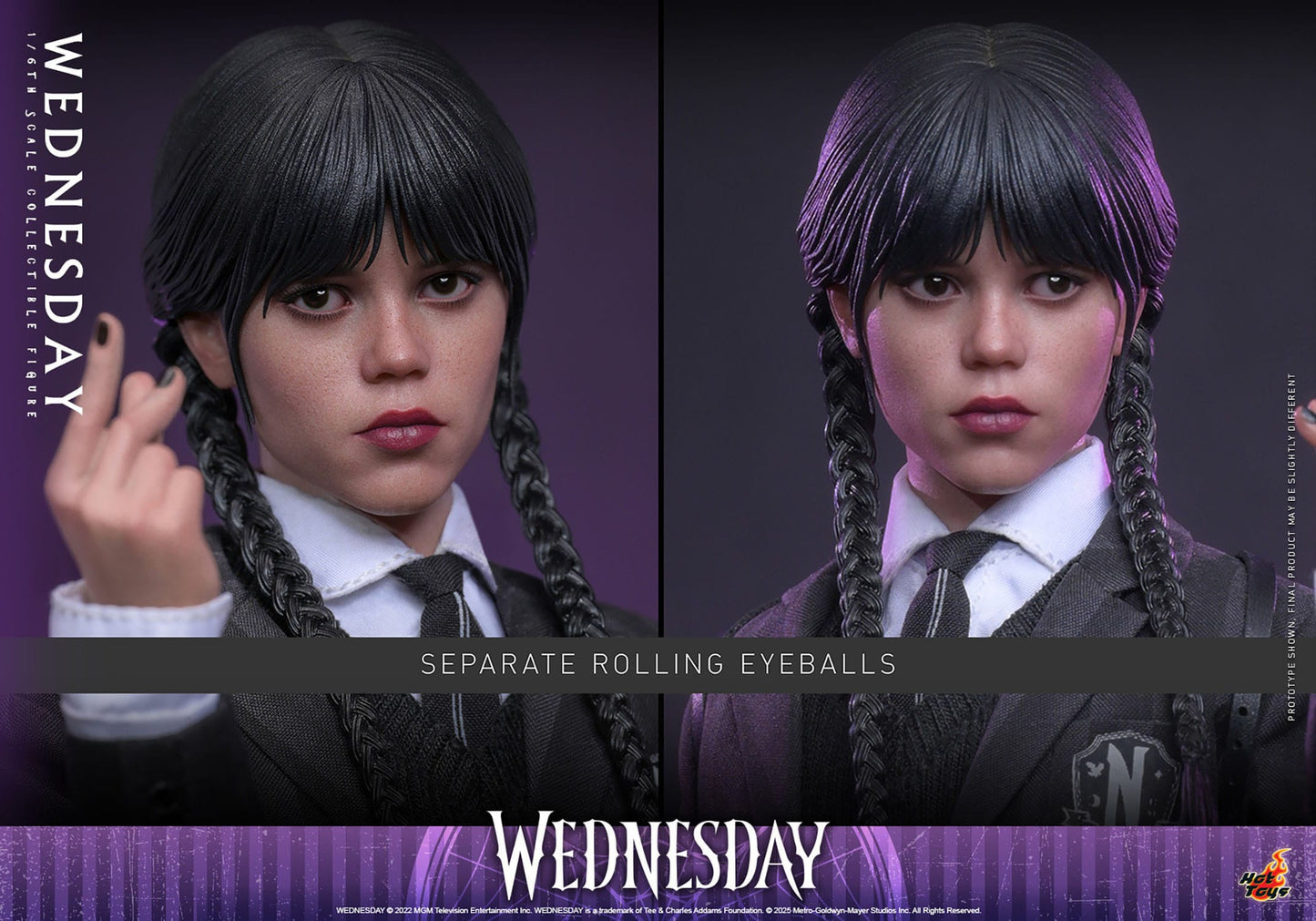 Mercredi figurine 1/6 Wednesday 27cm Hot toys Hot Toys