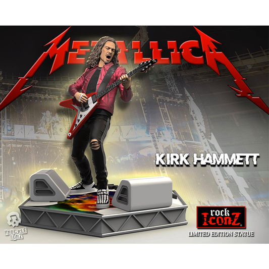 Metallica Kirk Hammett statuette Rock Iconz Limited Edition 22cm Knucklebonz