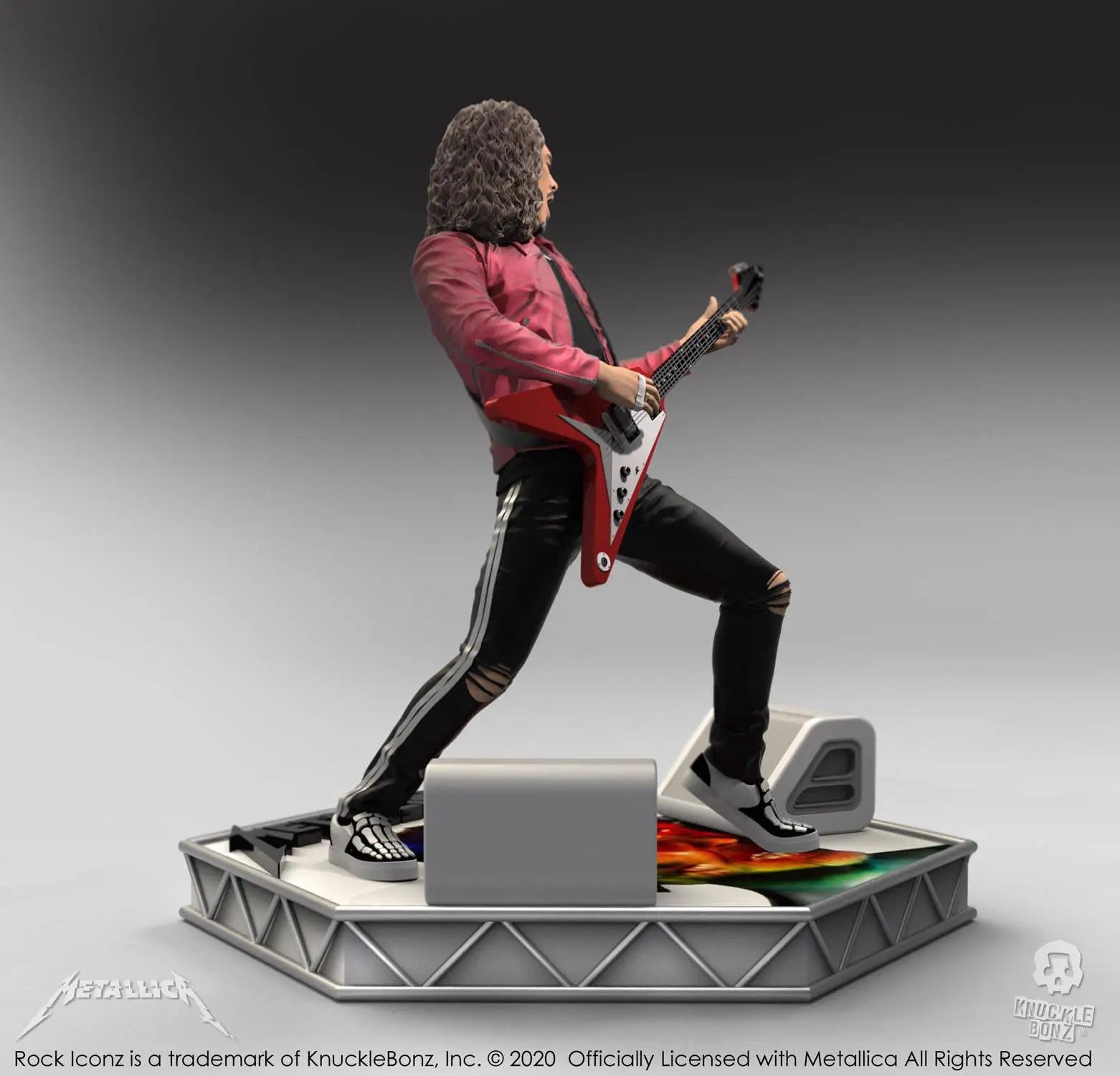 Metallica Kirk Hammett statuette Rock Iconz Limited Edition 22cm Knucklebonz