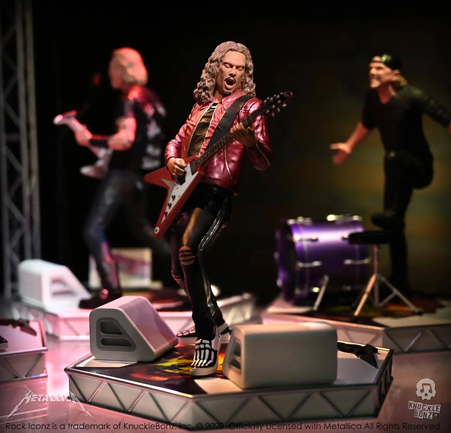 Metallica Kirk Hammett statuette Rock Iconz Limited Edition 22cm Knucklebonz