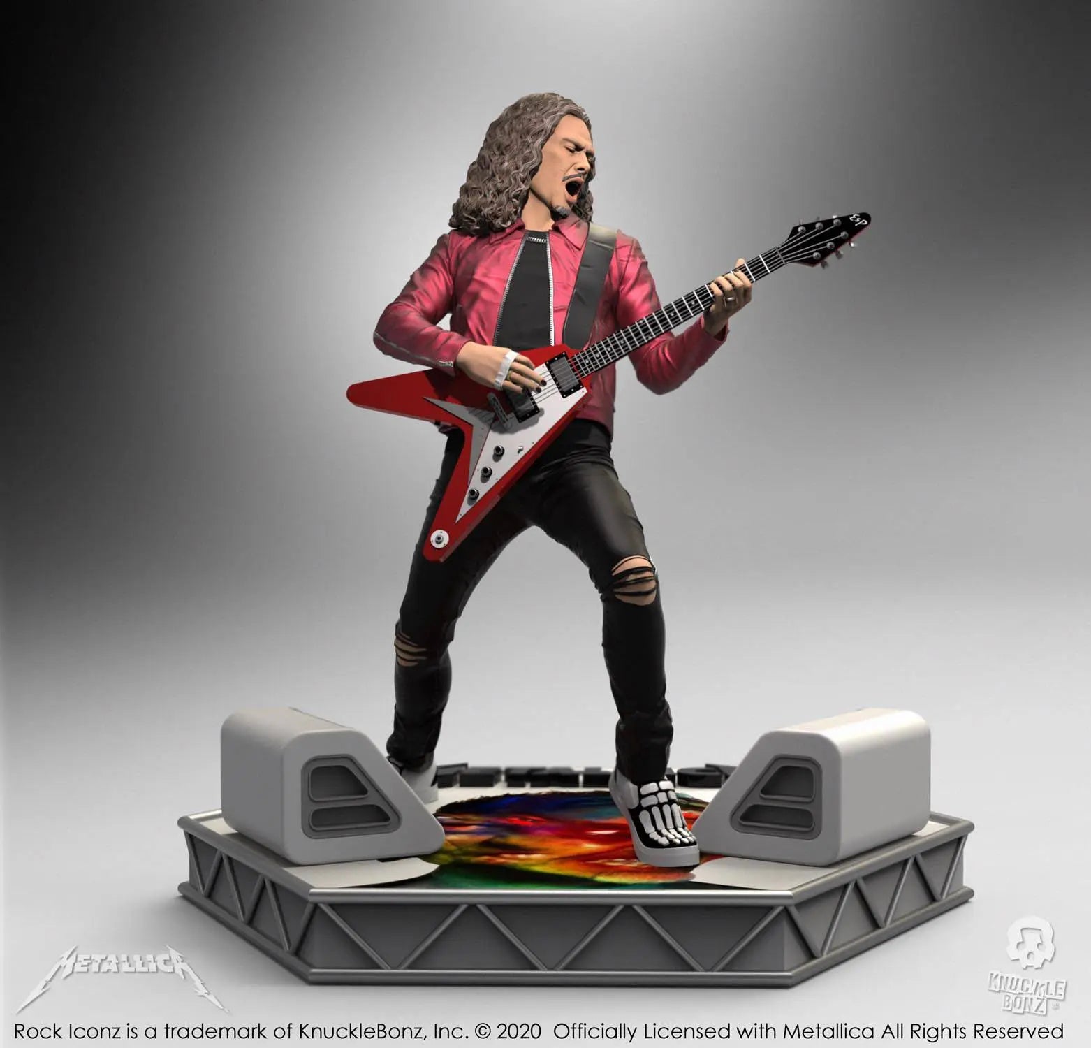 Metallica Kirk Hammett statuette Rock Iconz Limited Edition 22cm Knucklebonz