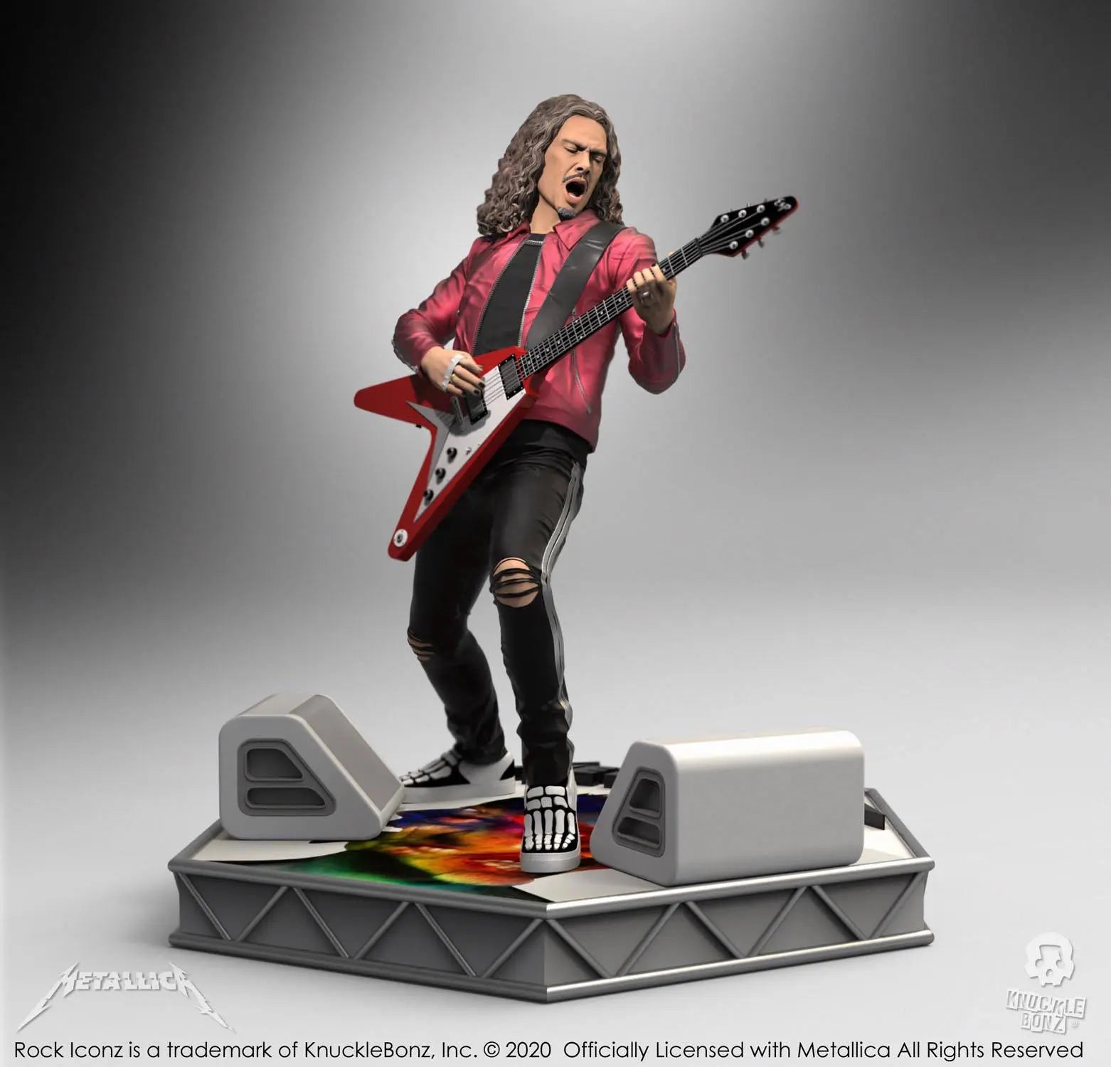 Metallica Kirk Hammett statuette Rock Iconz Limited Edition 22cm Knucklebonz