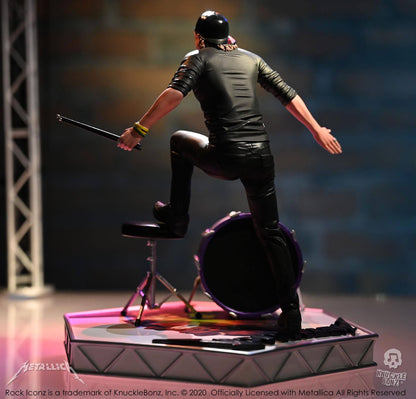 Metallica Lars Ulrich statuette Rock Iconz Limited Edition 22cm - Rue Du Retro