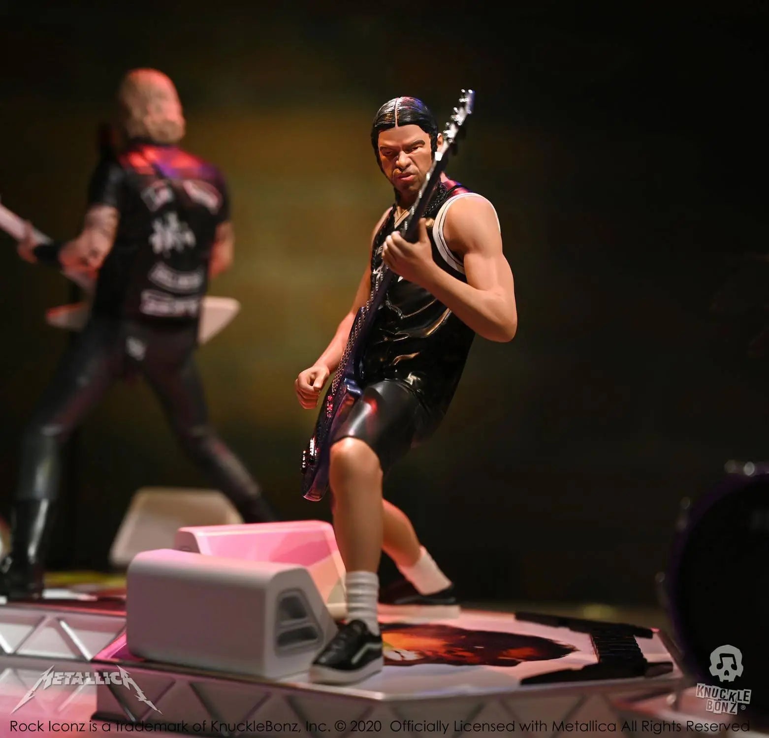 Metallica Robert Trujillo statuette Rock Iconz Limited Edition 22cm Knucklebonz