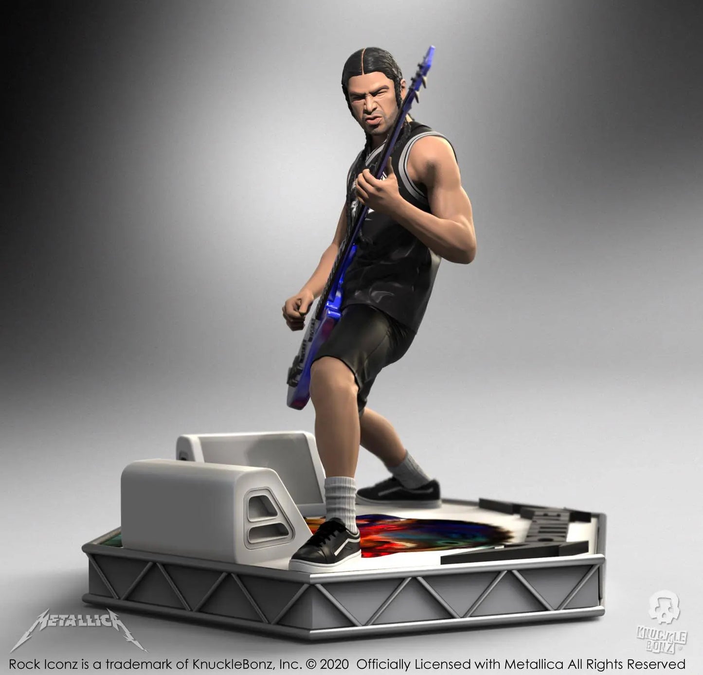 Metallica Robert Trujillo statuette Rock Iconz Limited Edition 22cm Knucklebonz