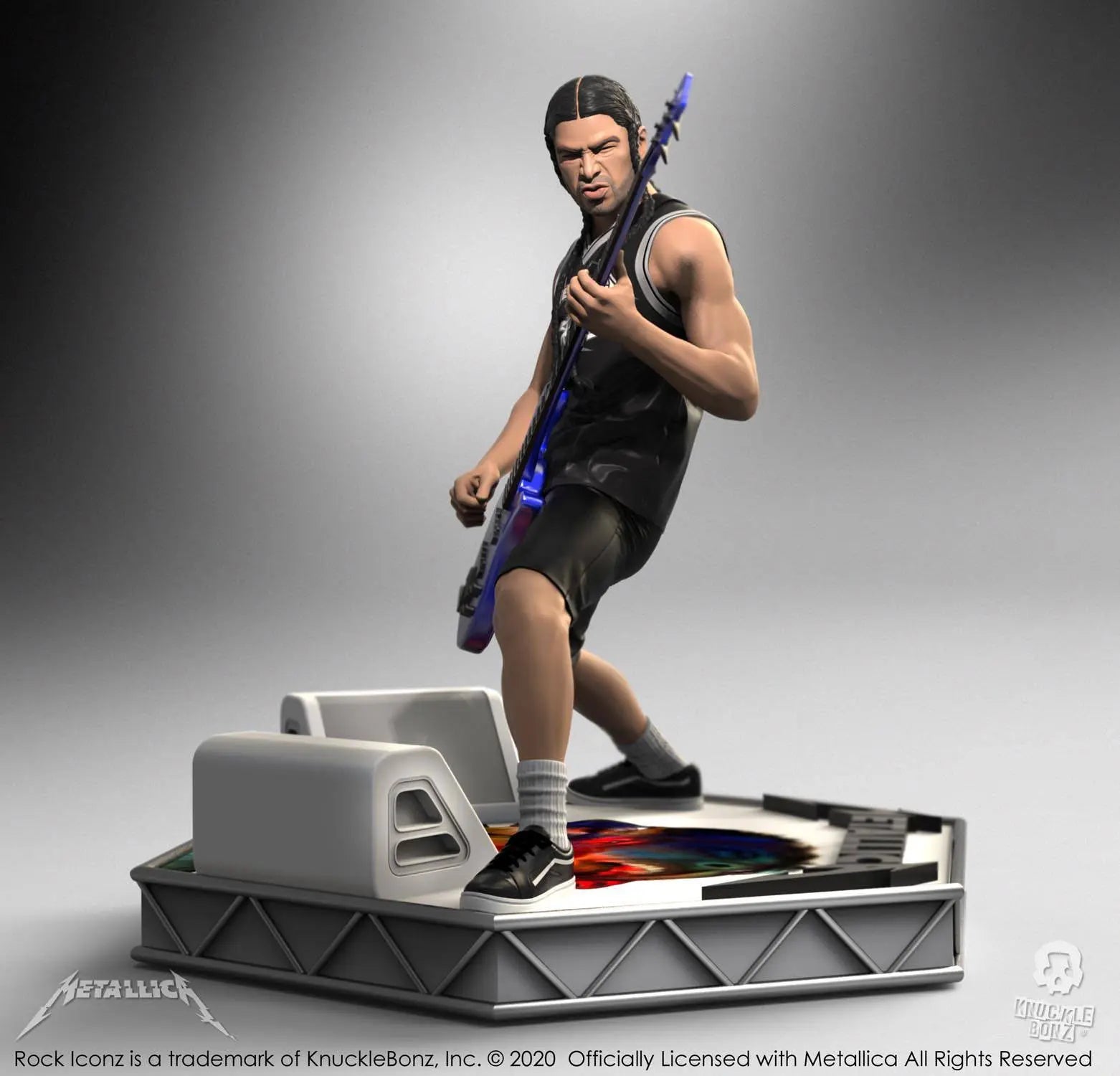 Metallica Robert Trujillo statuette Rock Iconz Limited Edition 22cm Knucklebonz