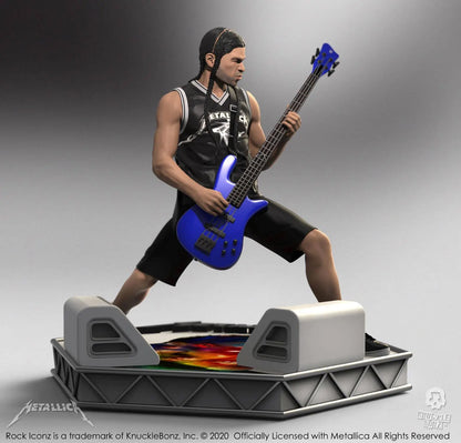 Metallica Robert Trujillo statuette Rock Iconz Limited Edition 22cm Knucklebonz
