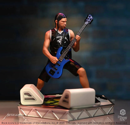 Metallica Robert Trujillo statuette Rock Iconz Limited Edition 22cm Knucklebonz