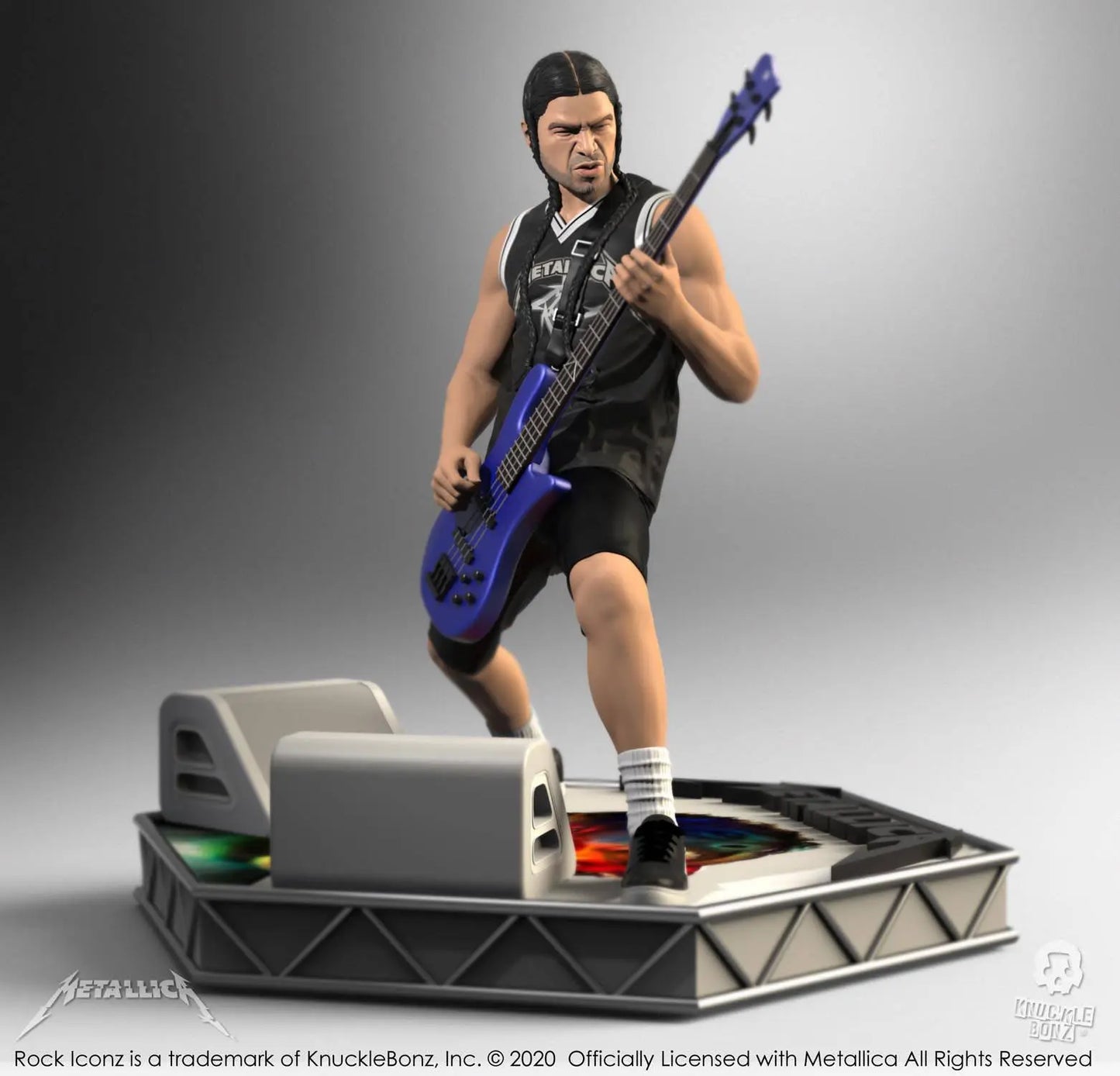 Metallica Robert Trujillo statuette Rock Iconz Limited Edition 22cm Knucklebonz