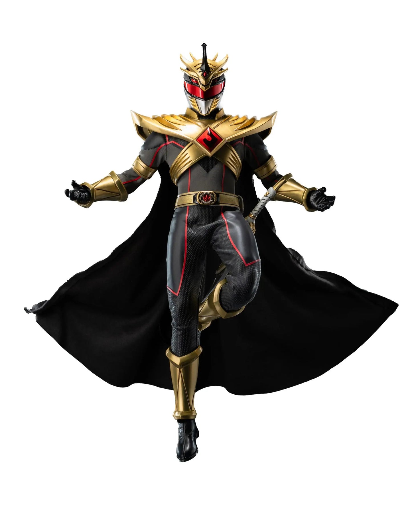 Power Rangers Lord Drakkon Evo III  Mighty Morphin Shattered Grid figurine FigZero 1/6 30cm ThreeZero