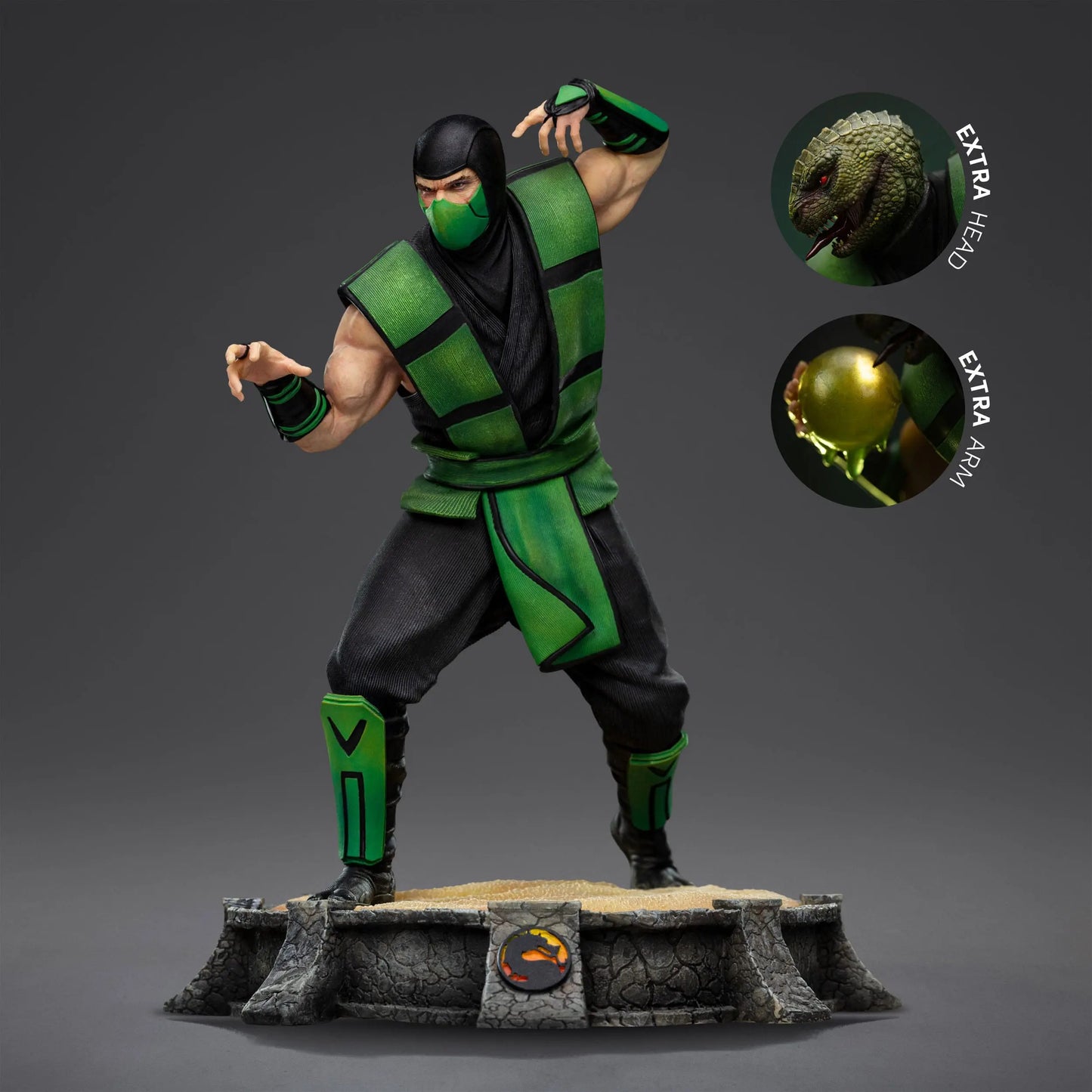 Mortal Kombat statuette 1/10 Art Scale Reptile 20 cm - Rue Du Retro