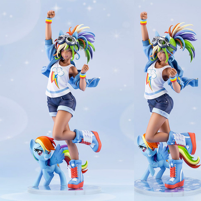 My LIttle Pony Mon petit poney Rainbow Dash ishoujo statuette PVC 24cm Kotobukiya