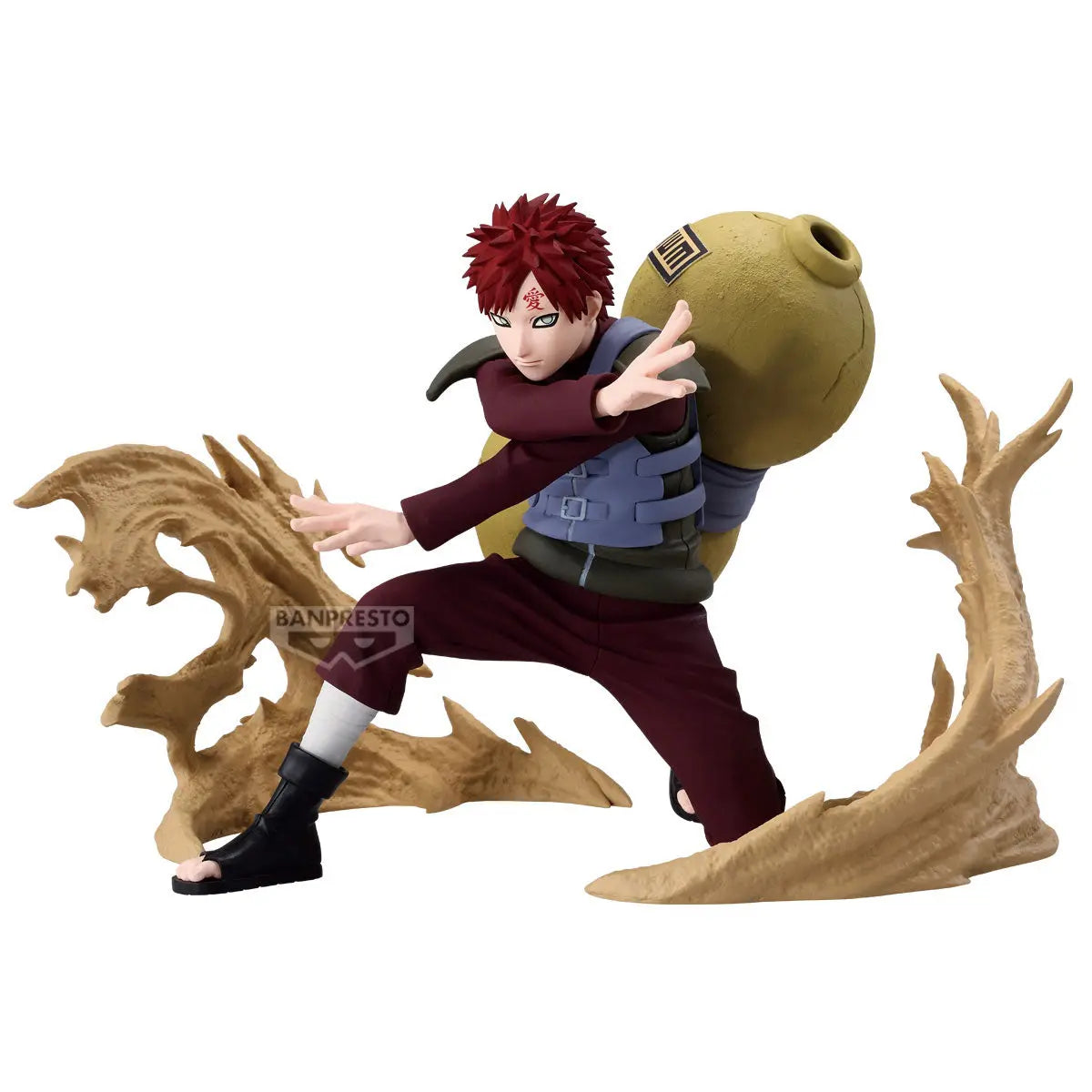 Naruto Shippuden Vibration Stars Plus LNC Gaara 12cm W127 RUE DU RETRO