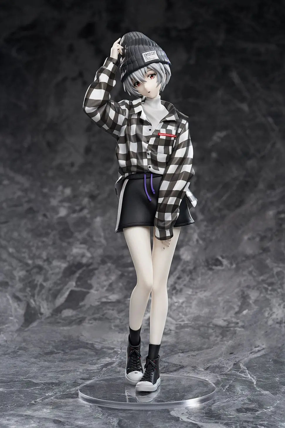 Neon Genesis Evangelion statuette PVC 1/7 Rei Ayanami Ver. Part 3 Radio Eva Original Color 26 cm - Rue Du Retro